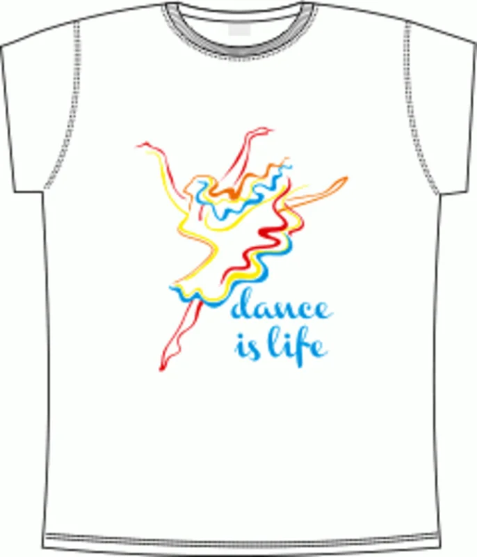 танцевальные: Dance Is Life 1 white